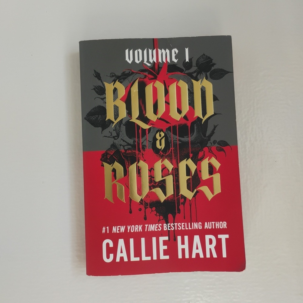 Blood & Roses Volume 1 by Callie Hart Paperback Dark Romance Thriller Novel 2026